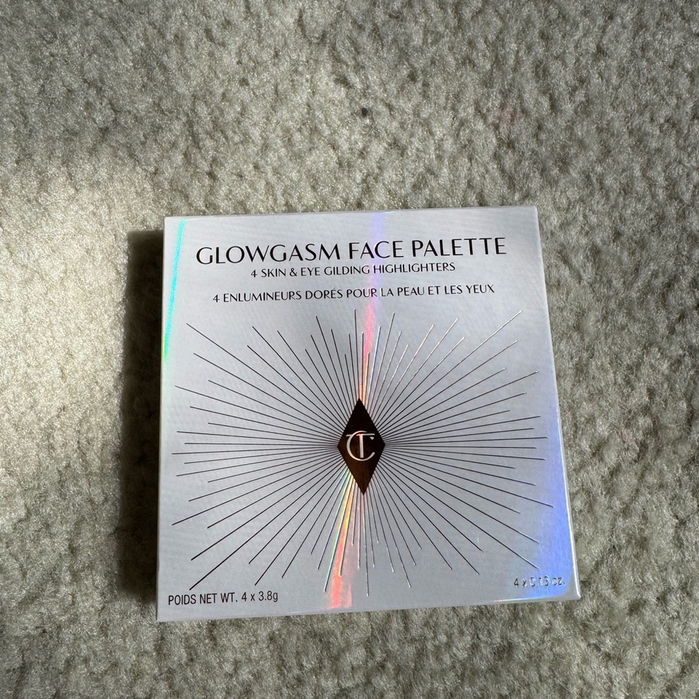 Charlotte Tilbury Glowgasm Face Palette - Gold and Pink Hues - Picture 7 of 7